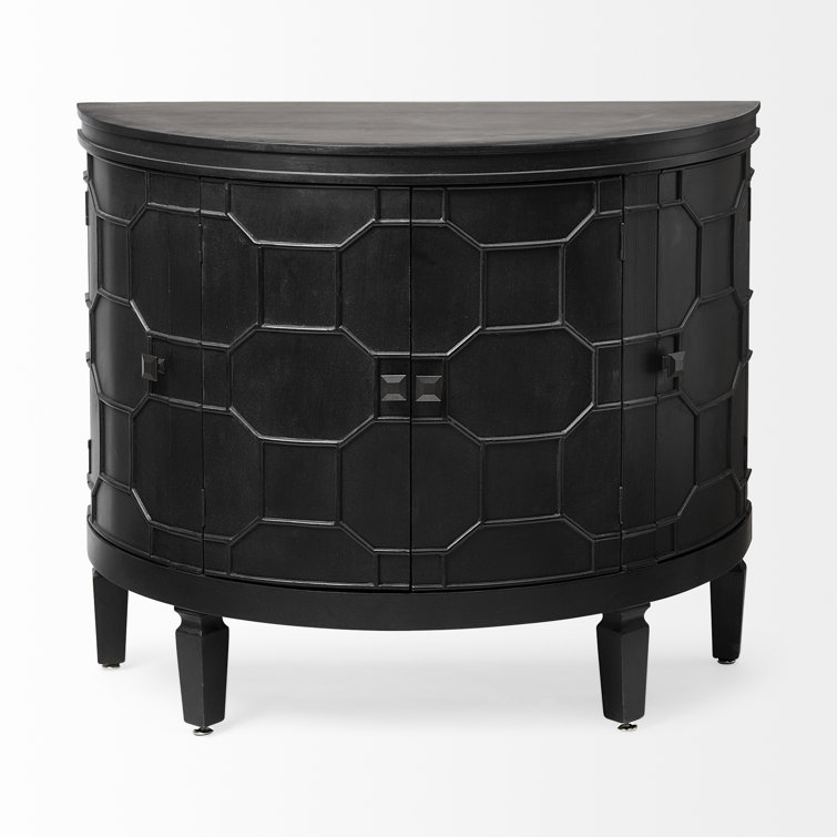 Round deals accent cabinet